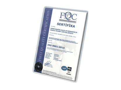 Сертификат ISO 9001 IAF