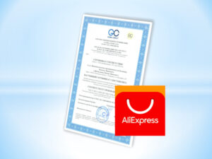 Сертификат для AliExpress
